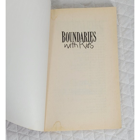 Boundaries with Kids by John Townsend and Henry Cloud 1998 Trade Paperback - Picture 8 of 9
